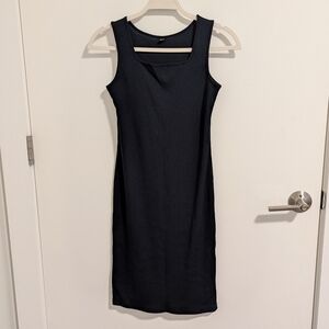 Uniqlo Ribbed Square Neck Sleeveless Dress Size XS